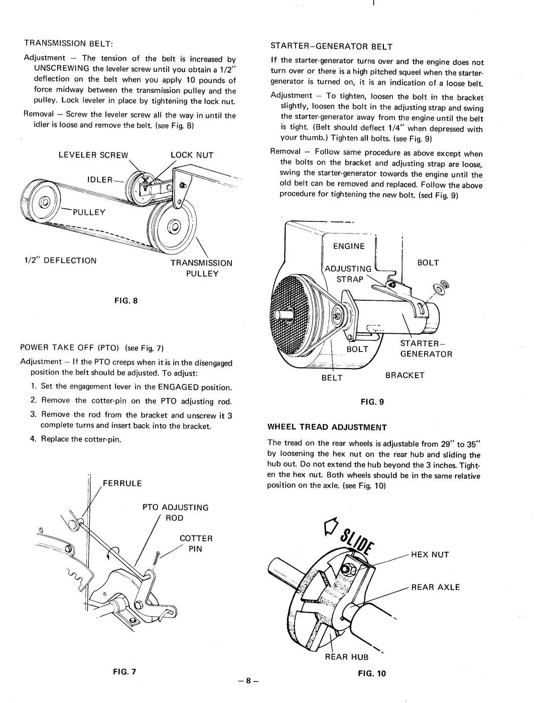 MTD 141-760 10 H.P, 141-960 14 H.P, 141-860 12 H.P, 141-760, 141-860, 141-960 manual 