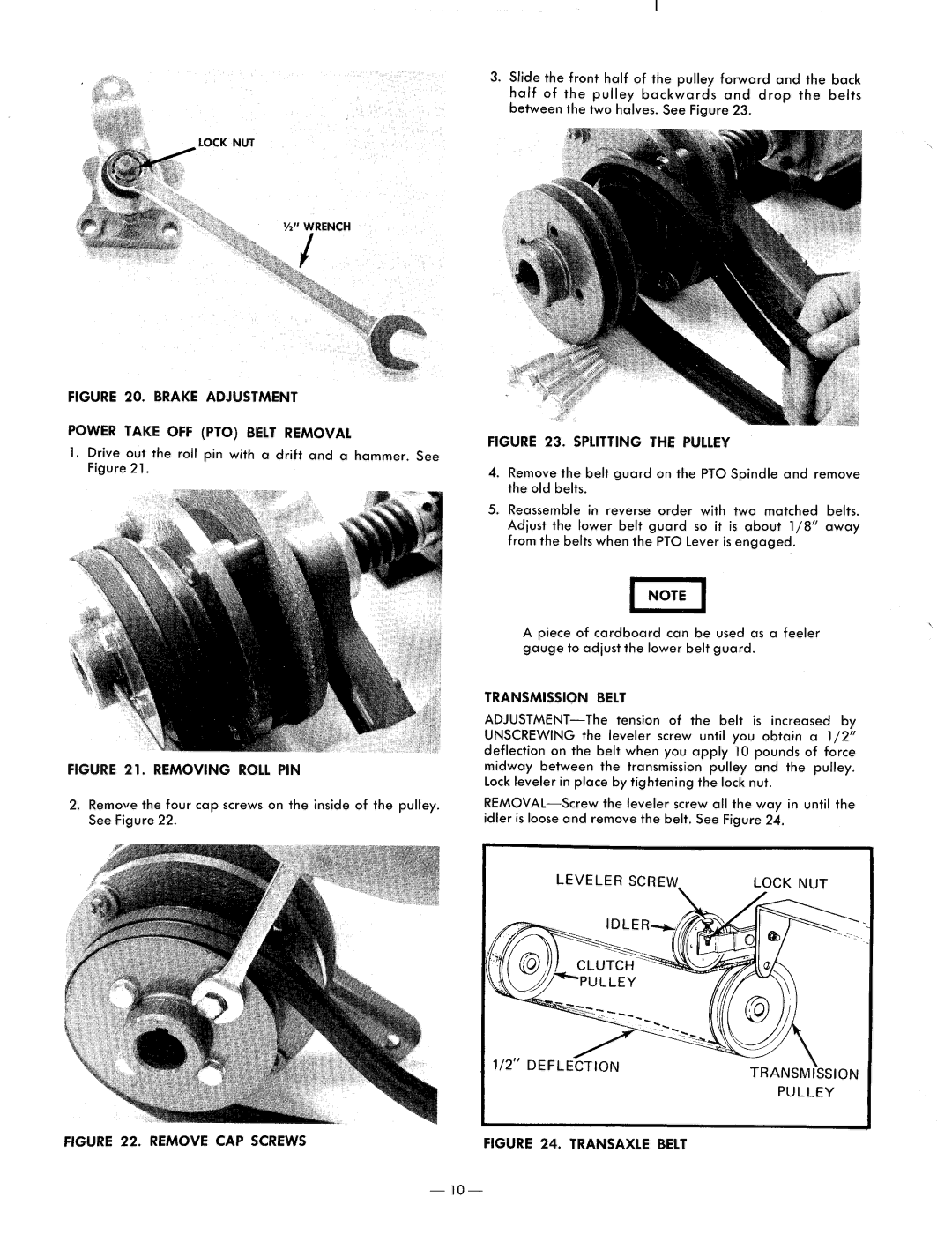 MTD 142-760, 142-960 manual 