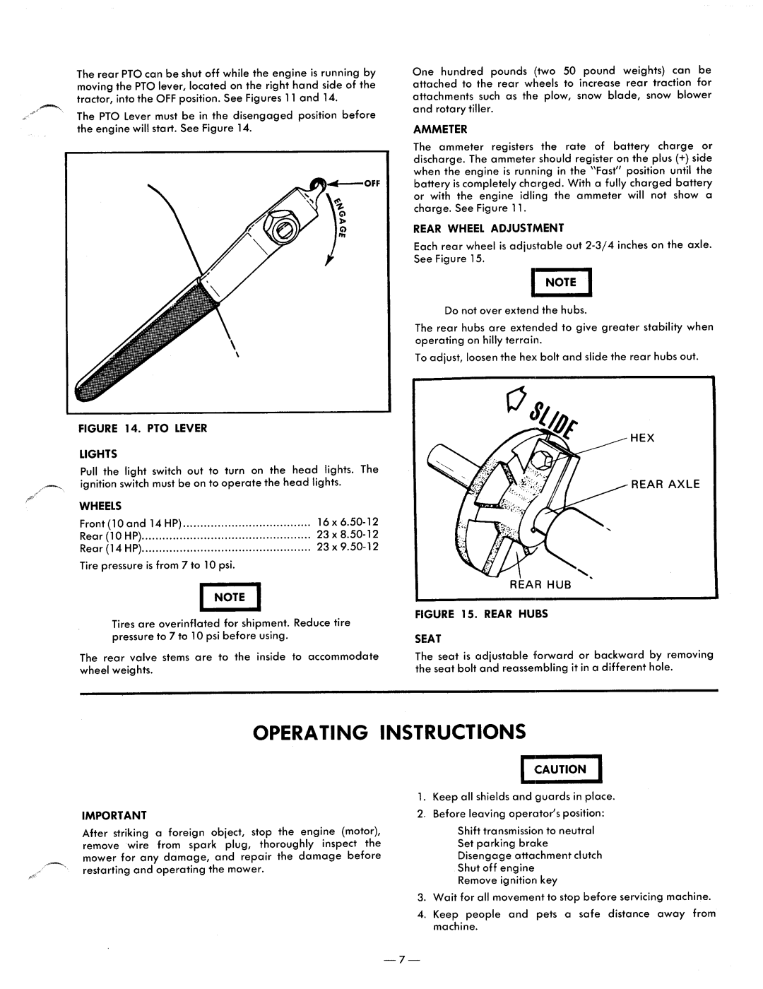 MTD 142-960, 142-760 manual 