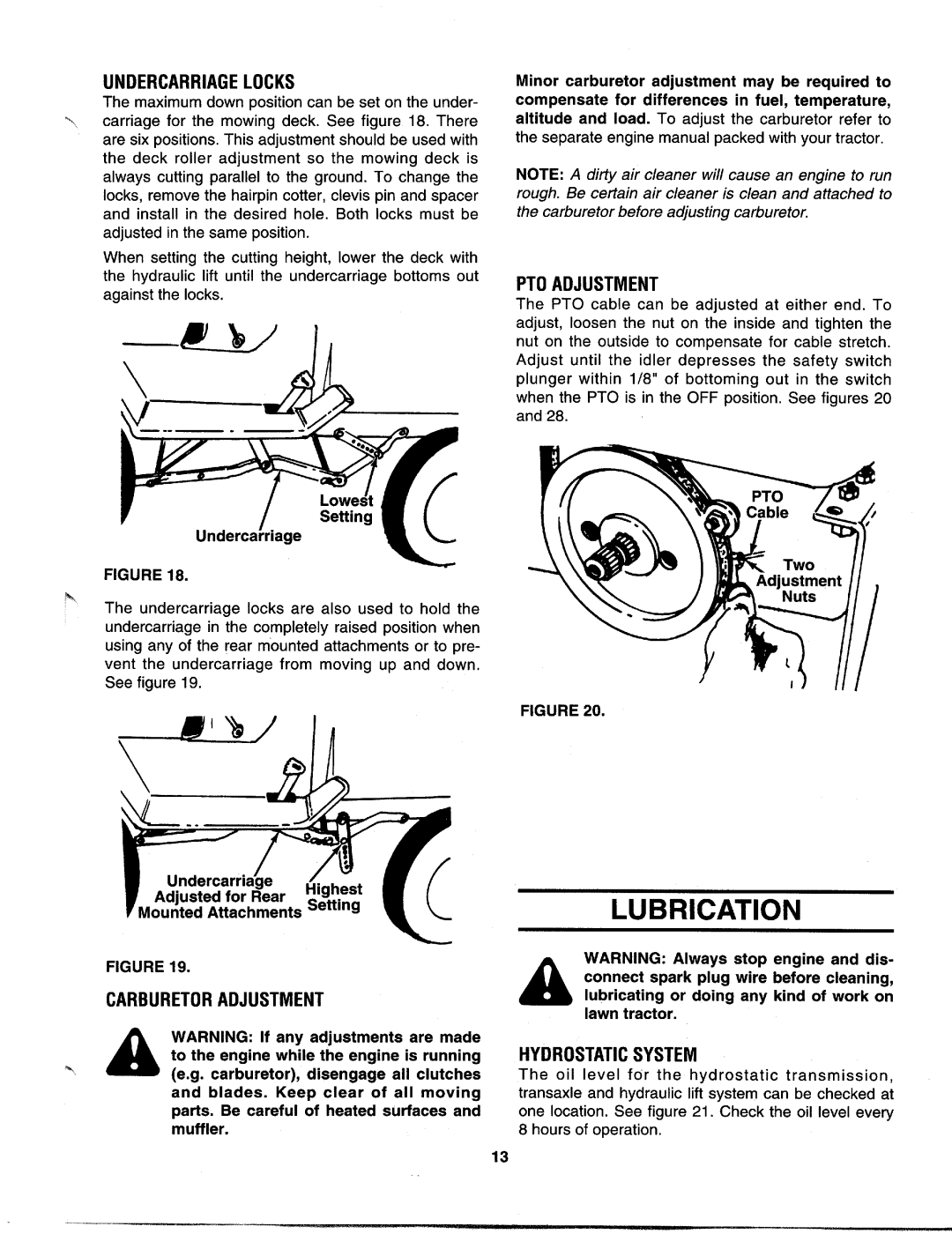 MTD 142-995-000 manual 