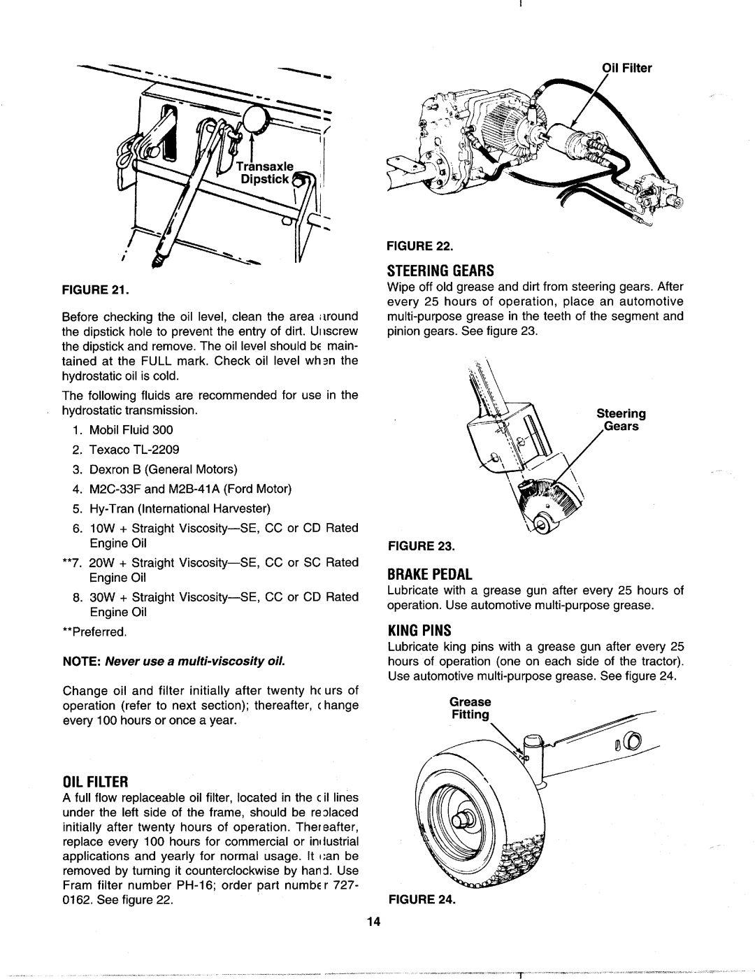 MTD 142-995-000 manual 