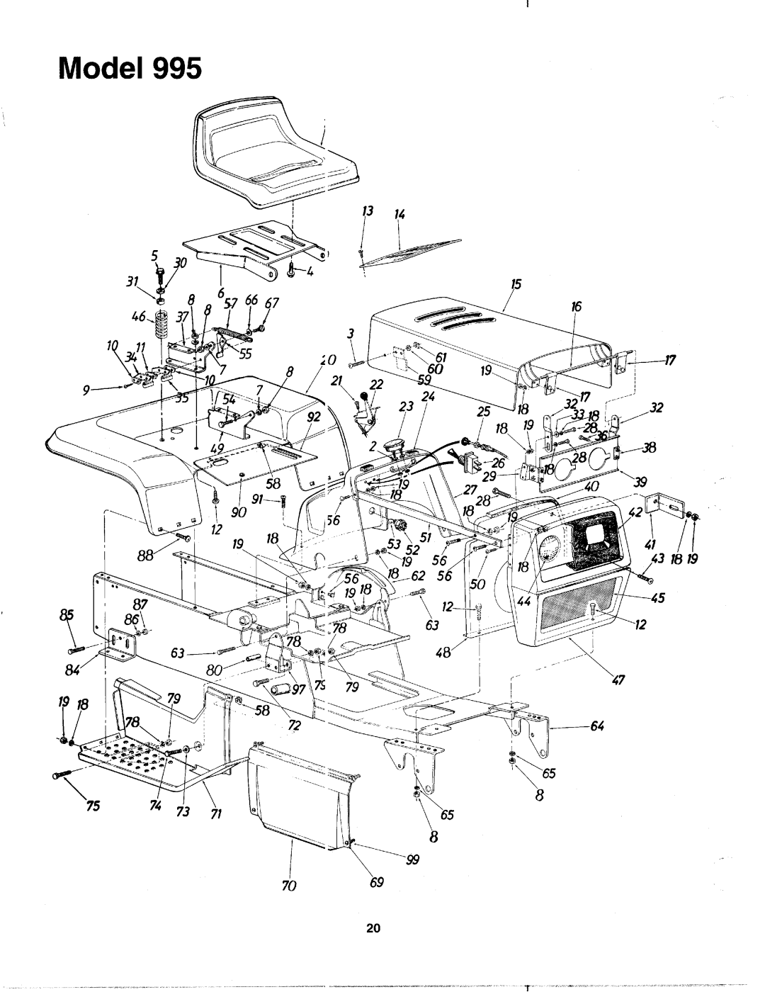 MTD 142-995-000 manual 