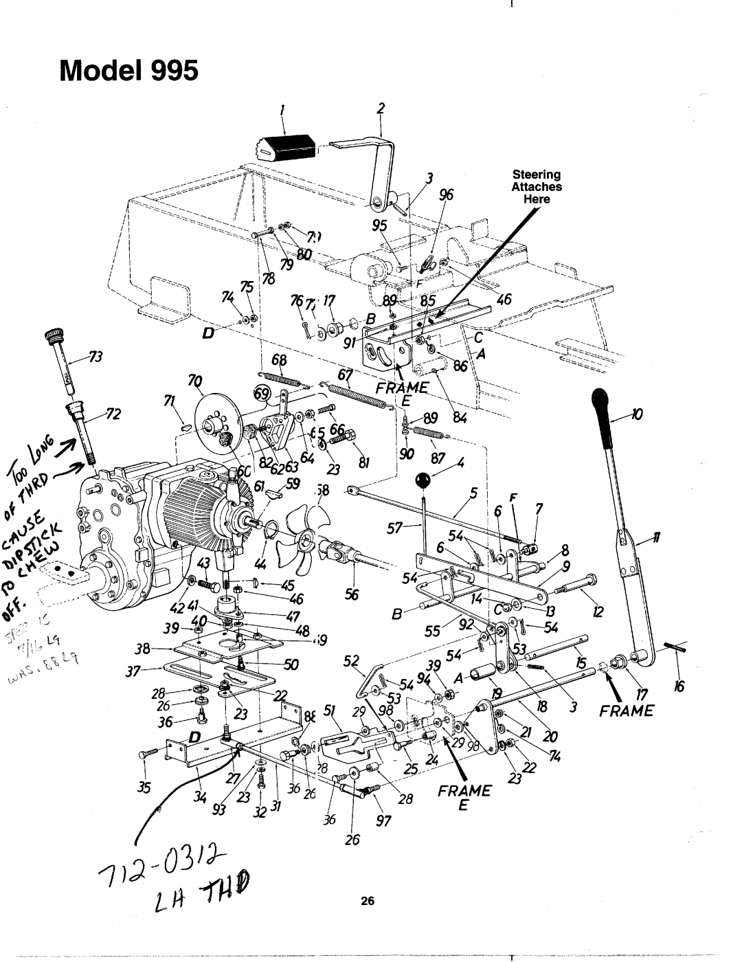 MTD 142-995-000 manual 