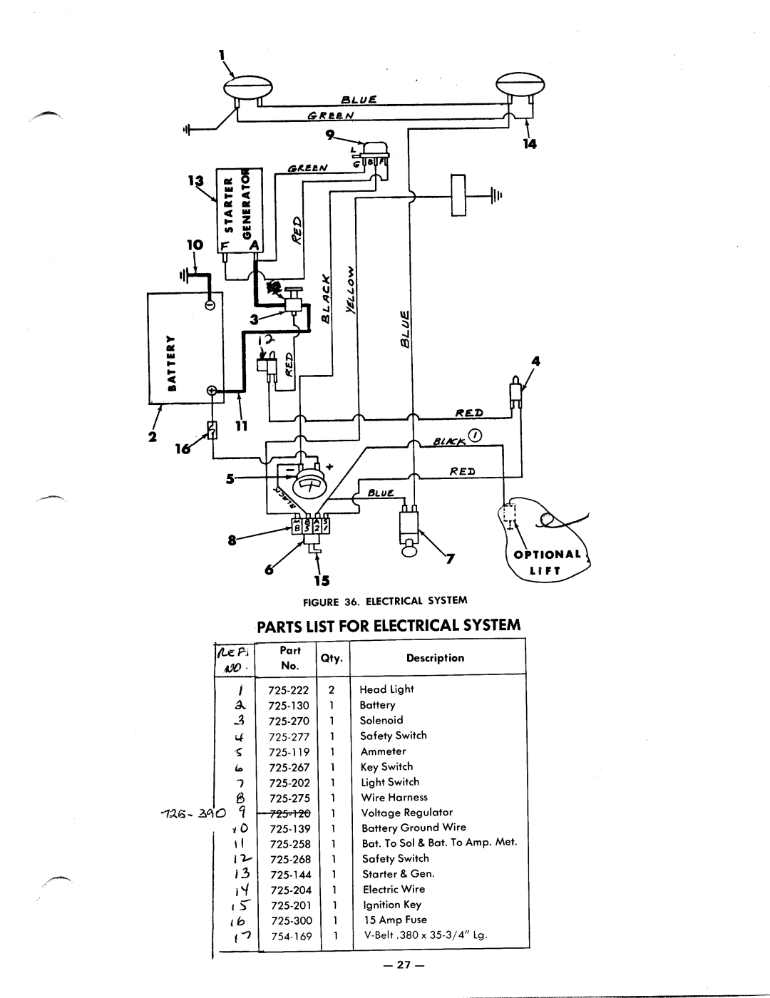 MTD 143-990 manual 