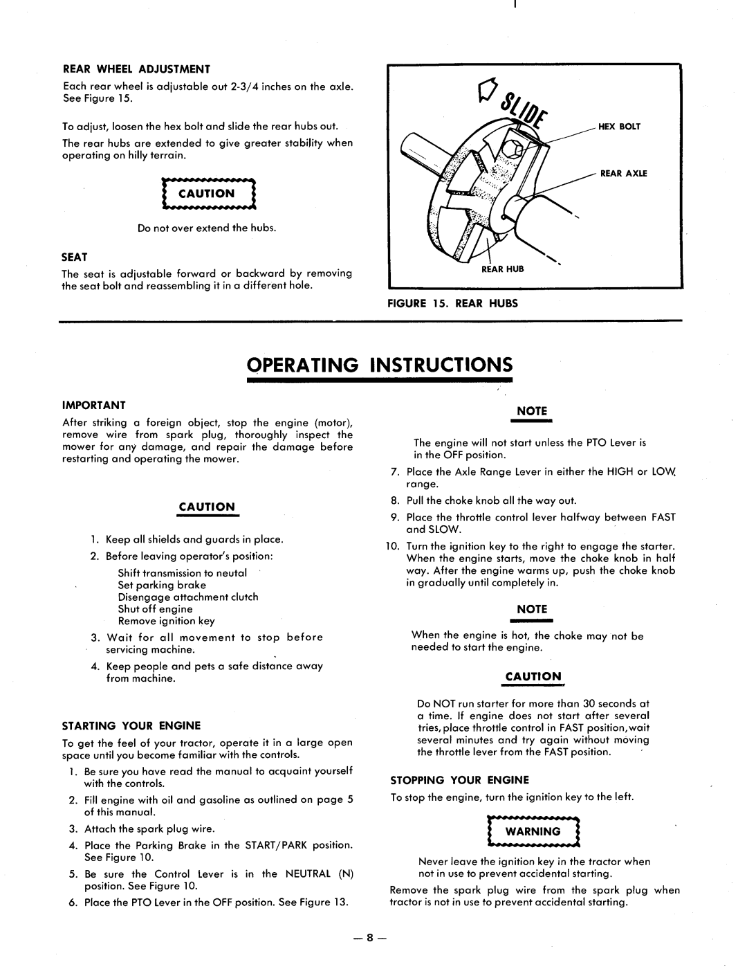 MTD 143-990 manual 