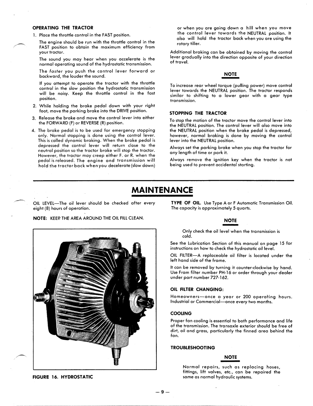 MTD 143-990 manual 