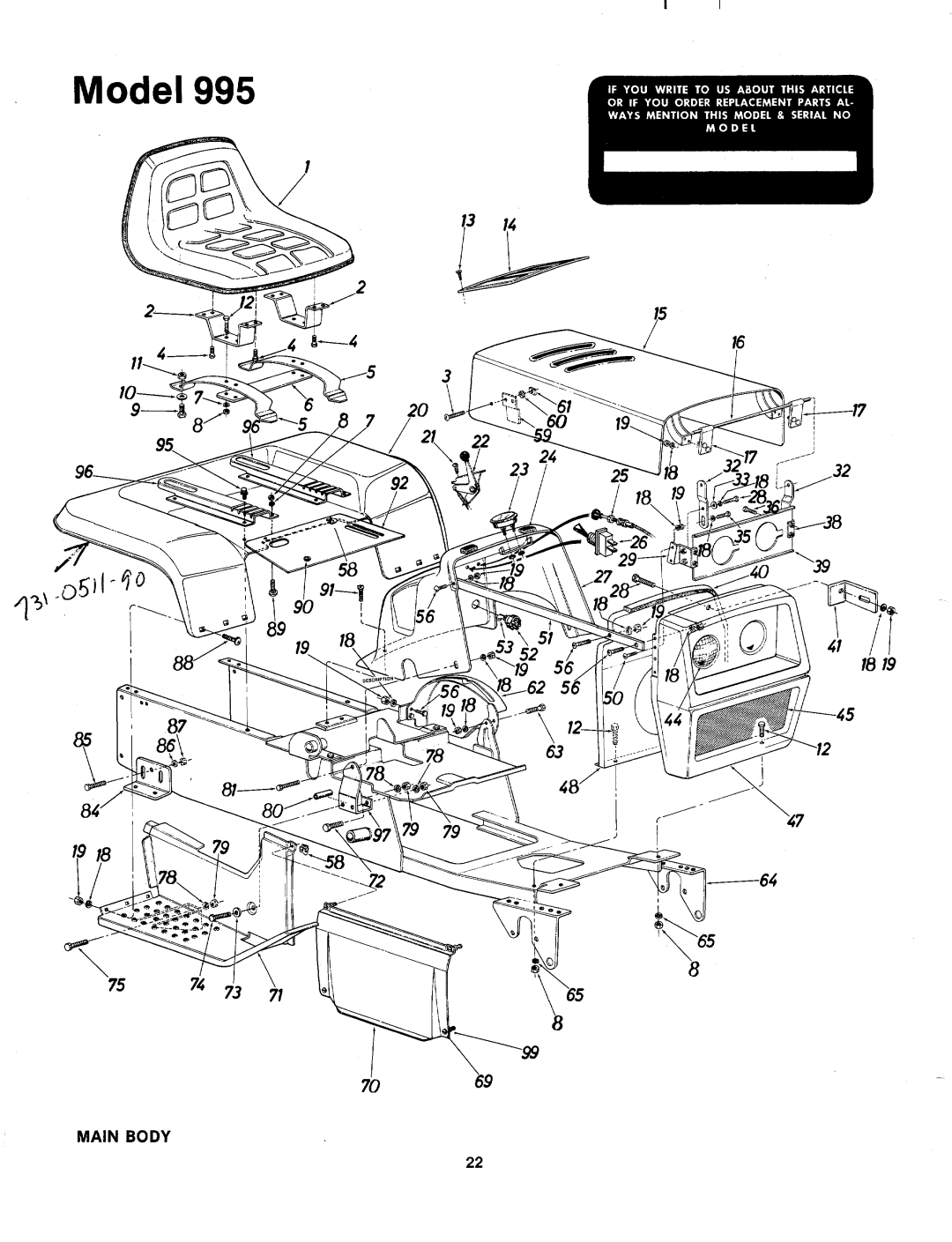 MTD 143-995A manual 