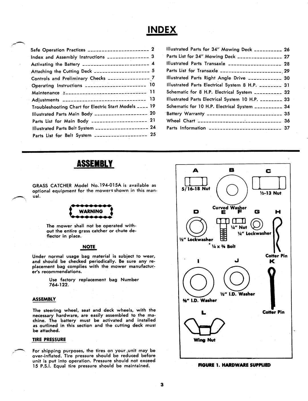 MTD 144-761A, 144-760A, 144-672A manual 