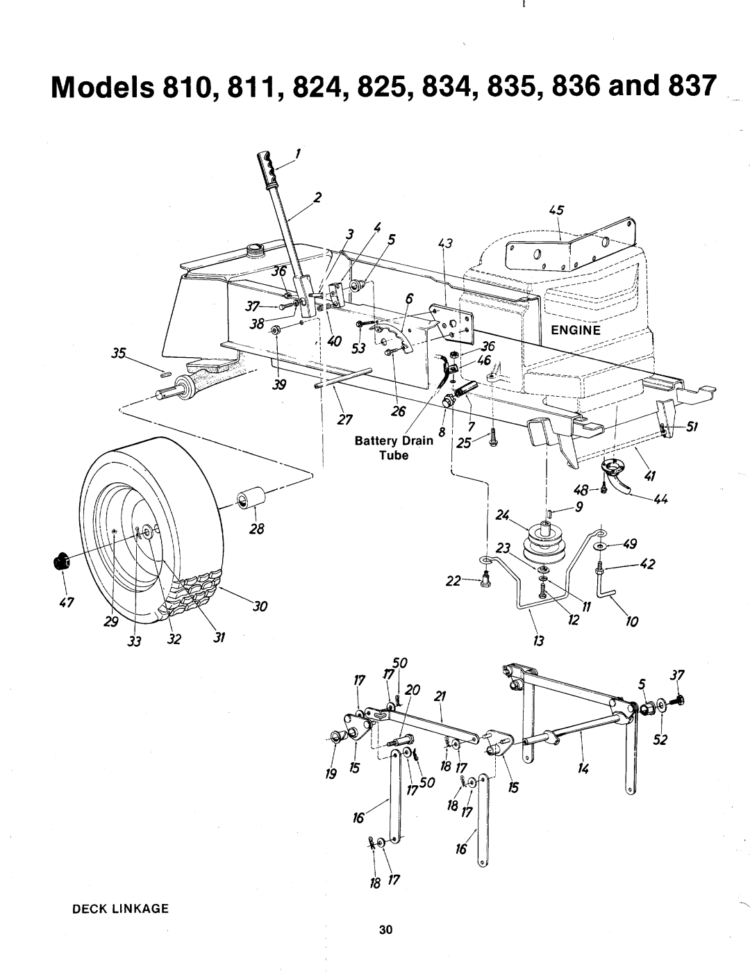 MTD 144-822-000, 144-835-000, 144-836-000, 144-833-000, 144-824-000, 144-832-000, 144-834-000, 144-811-000, 144-810-000 manual 