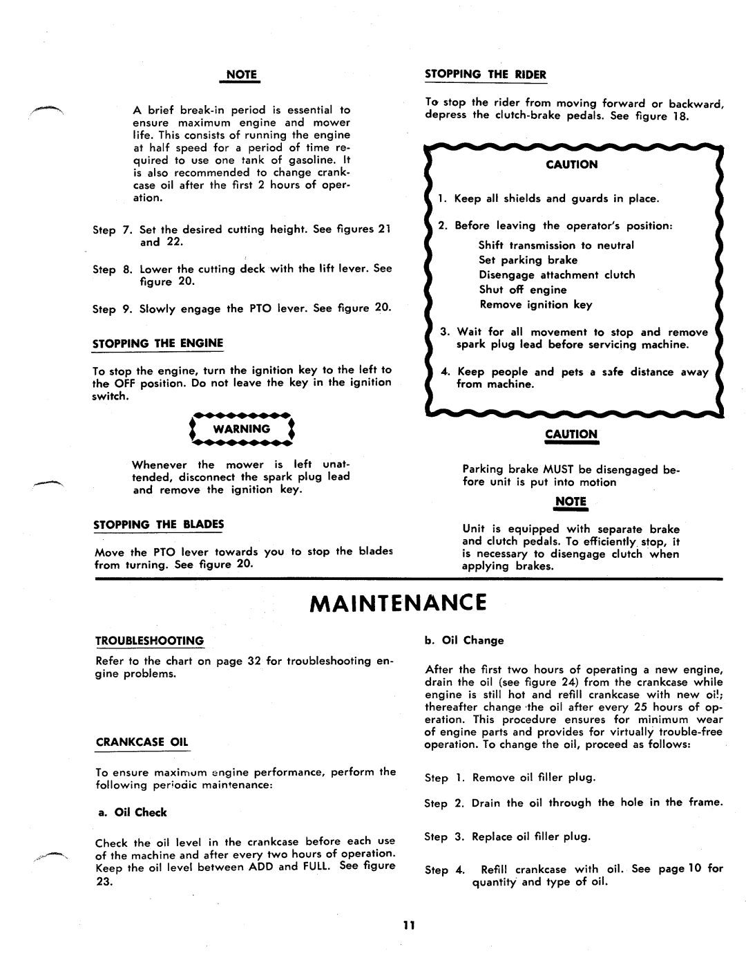 MTD 145-760A, 145-660A, 145-672A manual 