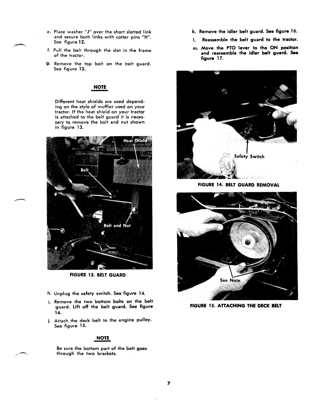 MTD 145-672A, 145-660A, 145-760A manual 