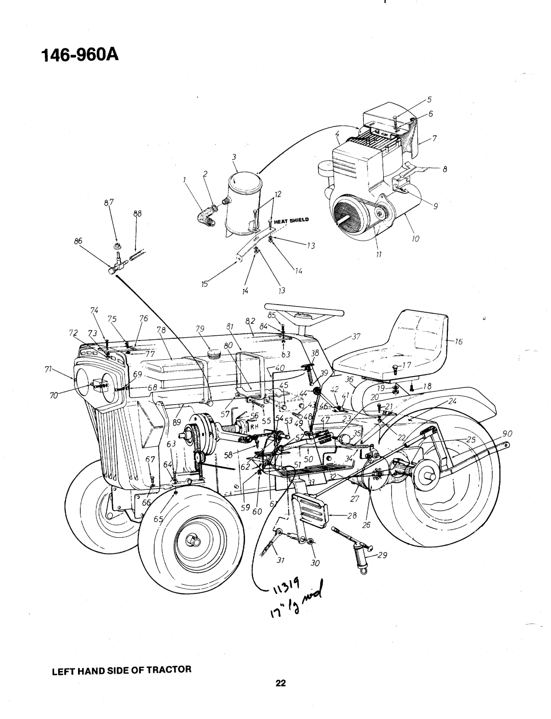 MTD 146-960A manual 