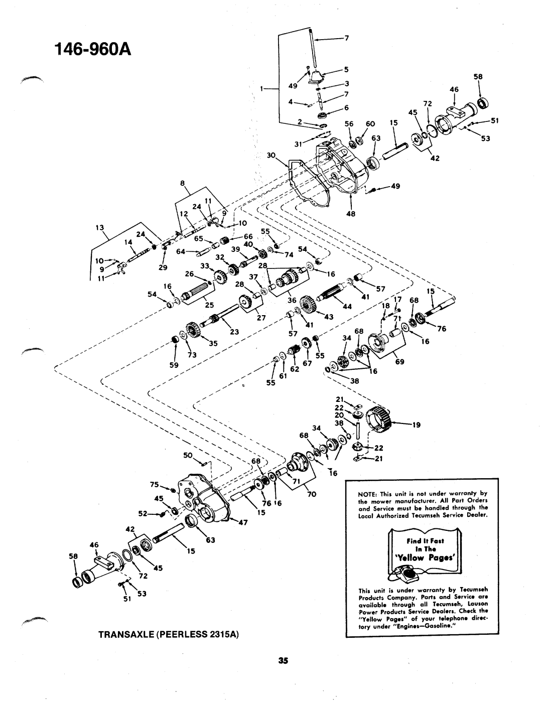 MTD 146-960A manual 