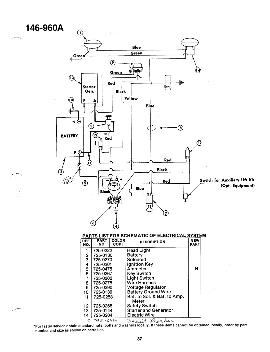 MTD 146-960A manual 