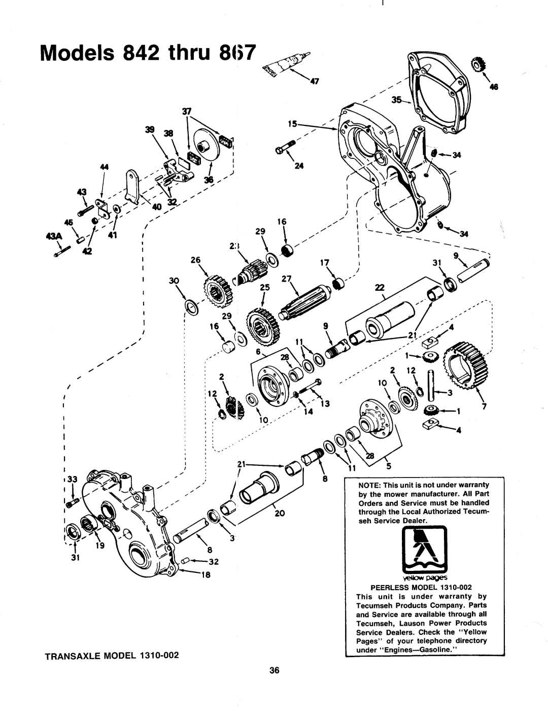 MTD 147-853-000, 147-843-000, 147-862-000, 147-842-000, 147-857-000, 147-852-000, 147-867-000, 147-847-000, 147-863-000 manual 