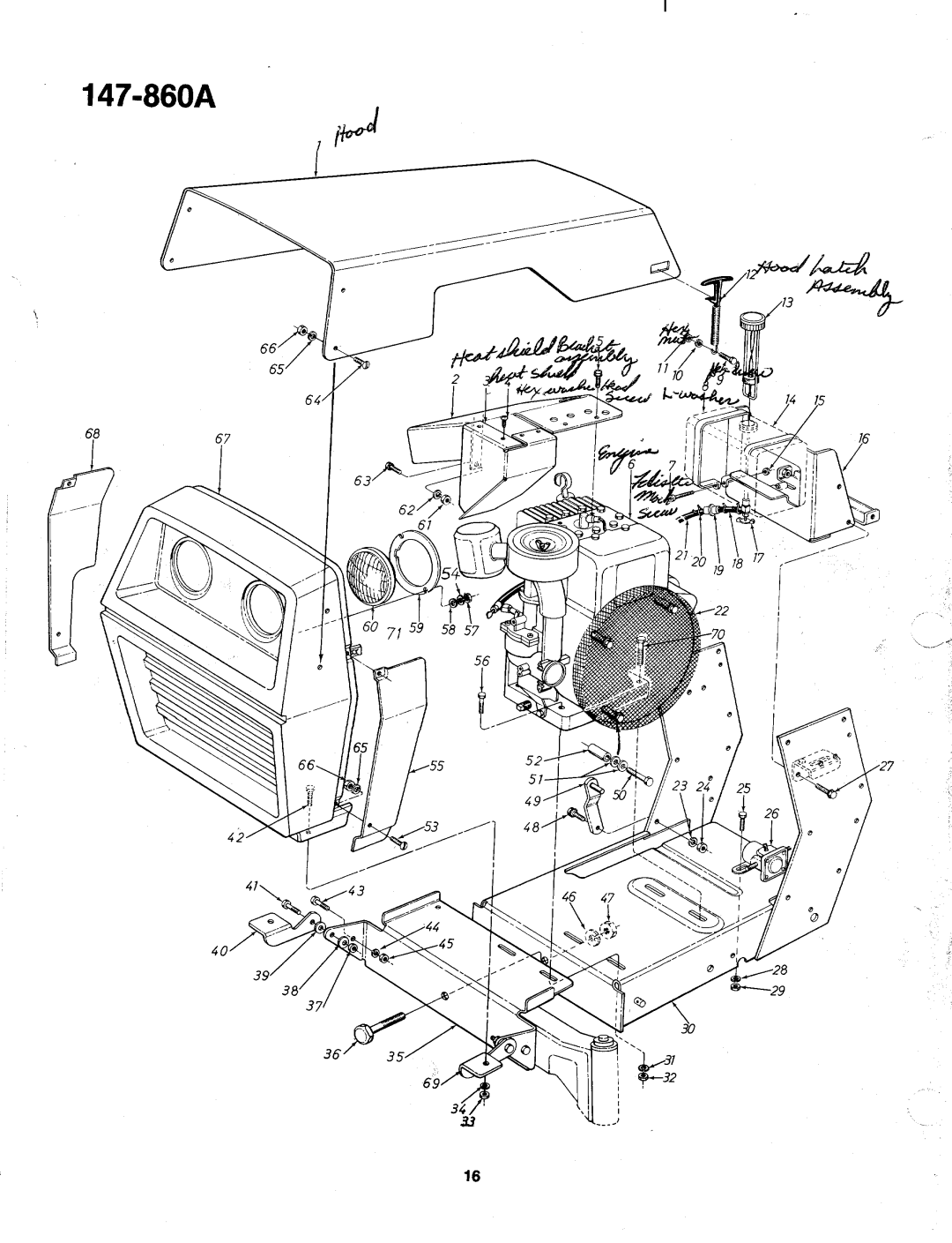 MTD 147-860A manual 