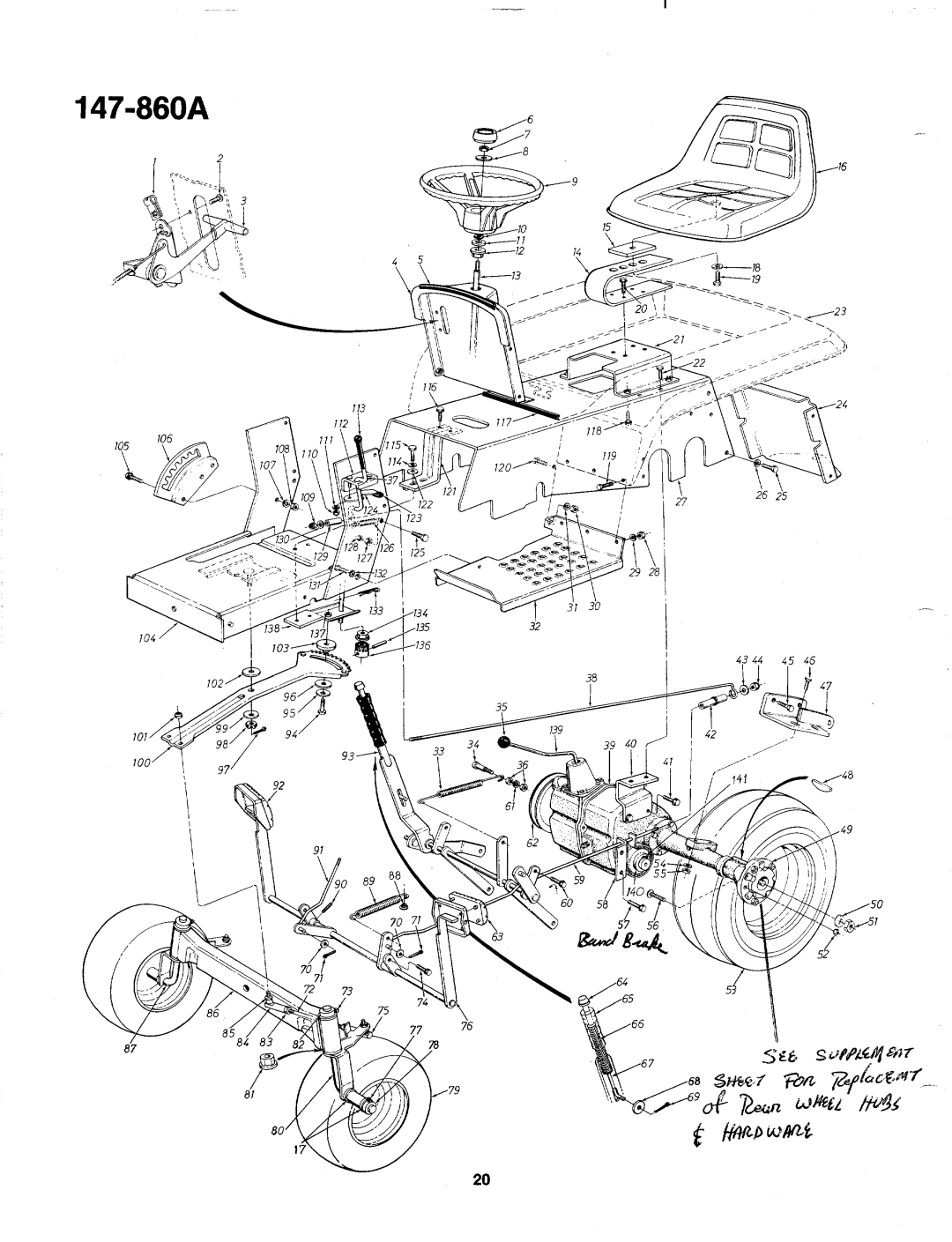 MTD 147-860A manual 