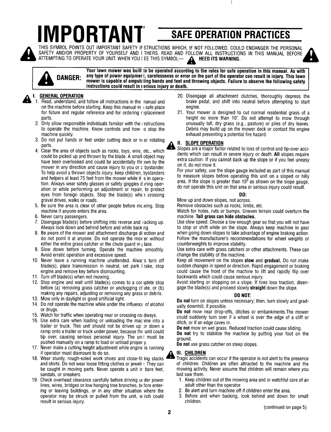 MTD 147S833H131 manual 