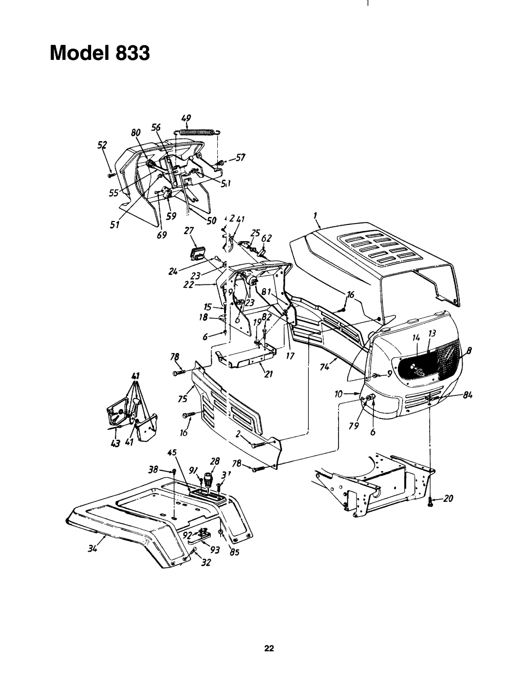 MTD 147S833H131 manual 