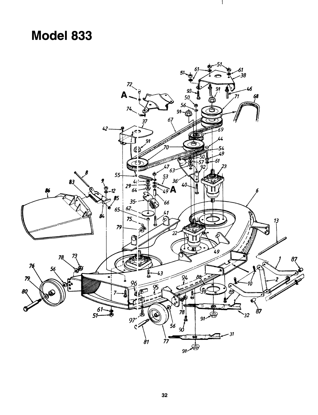 MTD 147S833H131 manual 