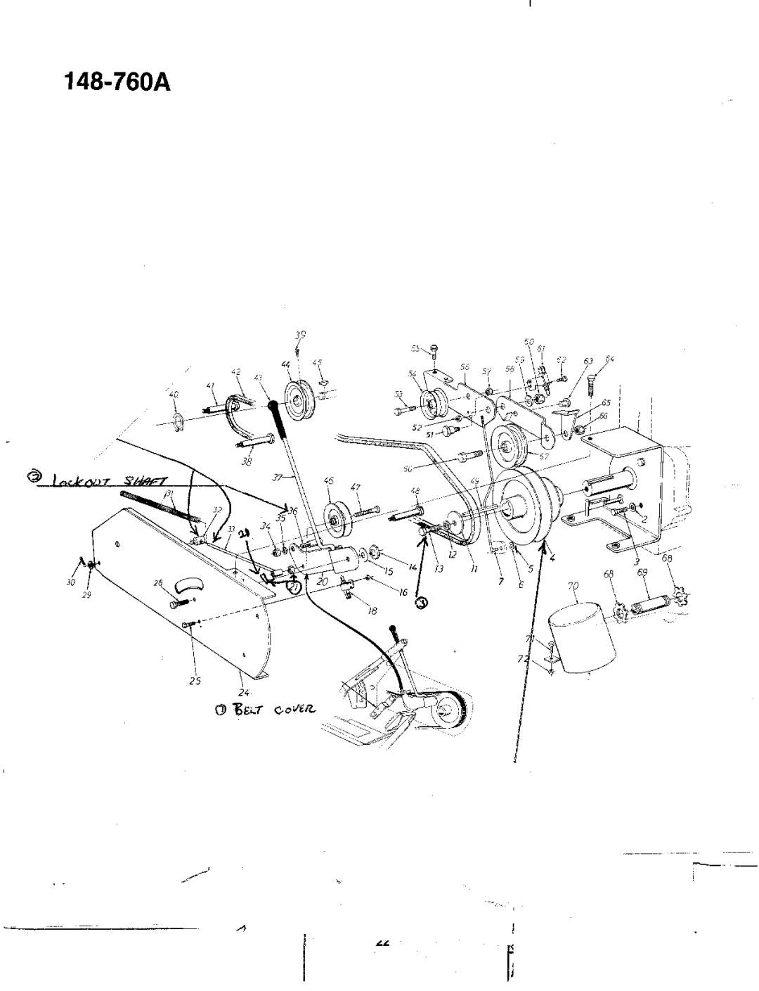 MTD 148-760A manual 