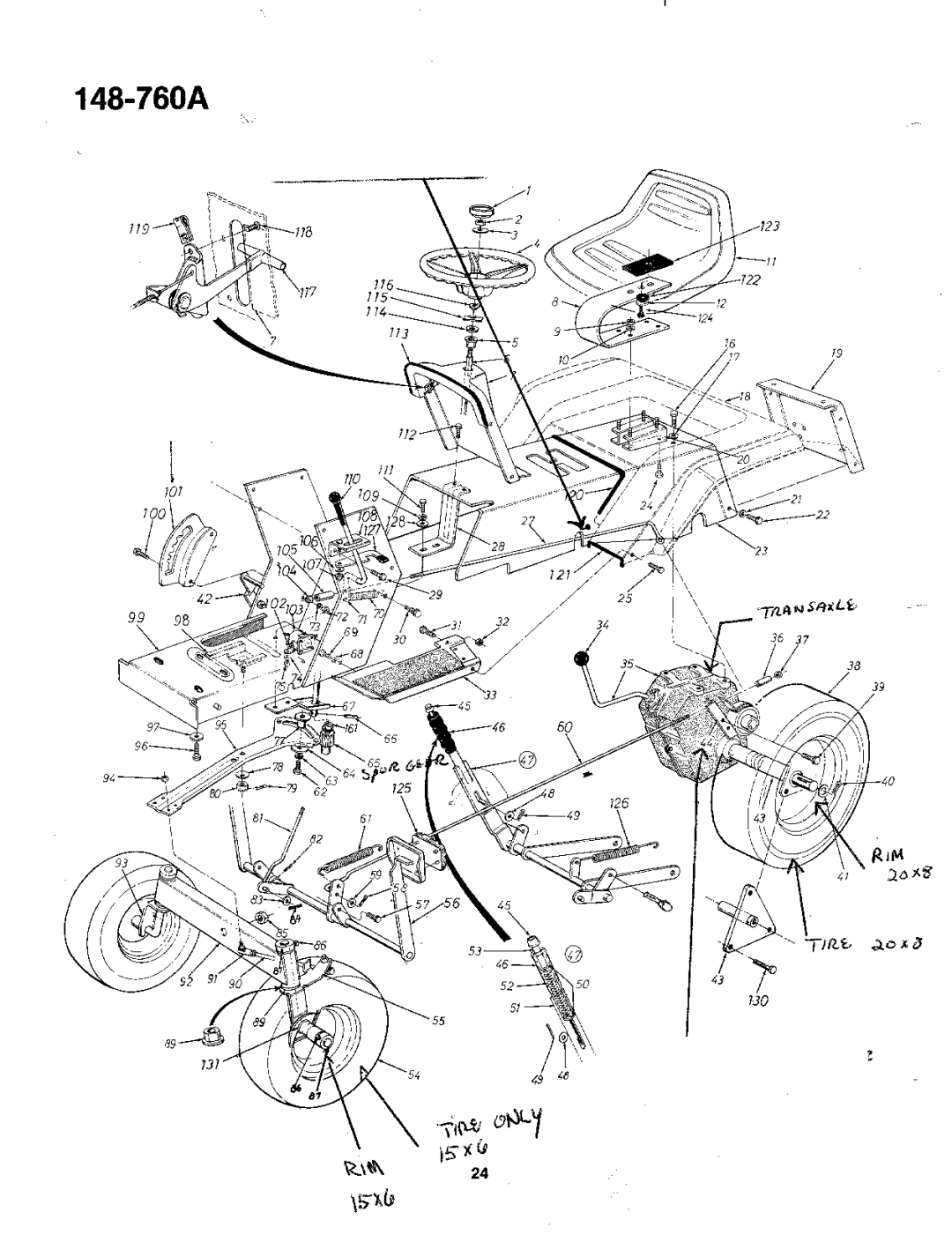 MTD 148-760A manual 