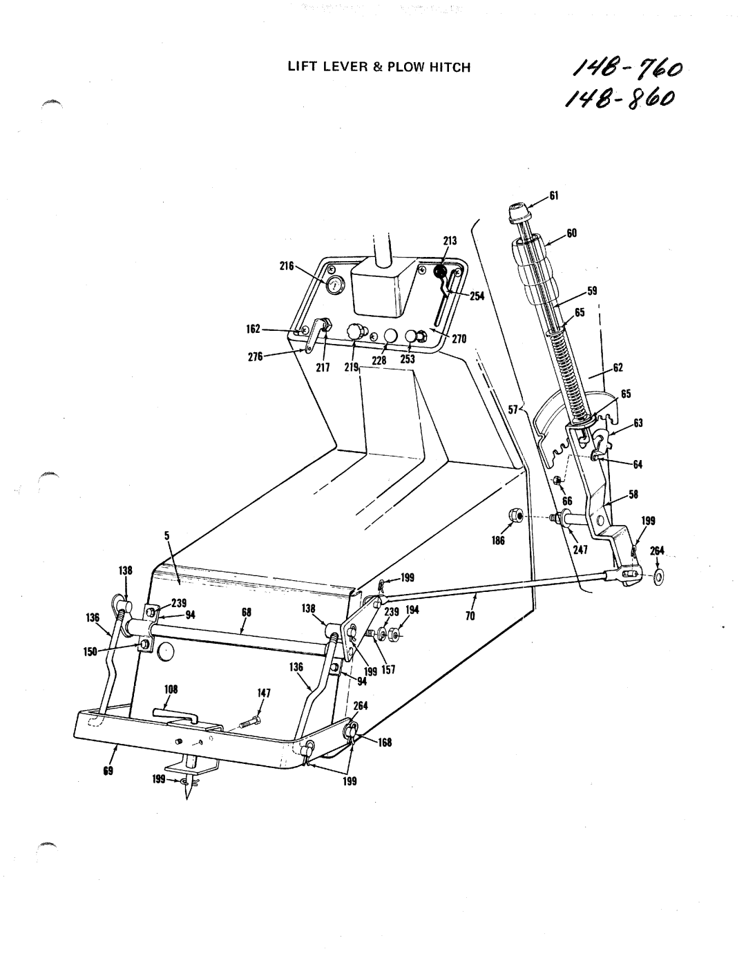 MTD 148-760 10 H.P, 148-860 10 H.P, 148-860 12 H.P manual 