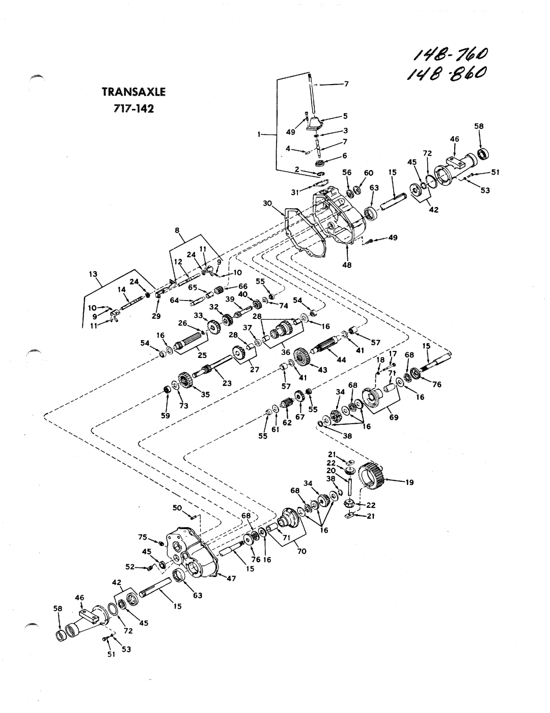 MTD 148-860 10 H.P, 148-760 10 H.P, 148-860 12 H.P manual 