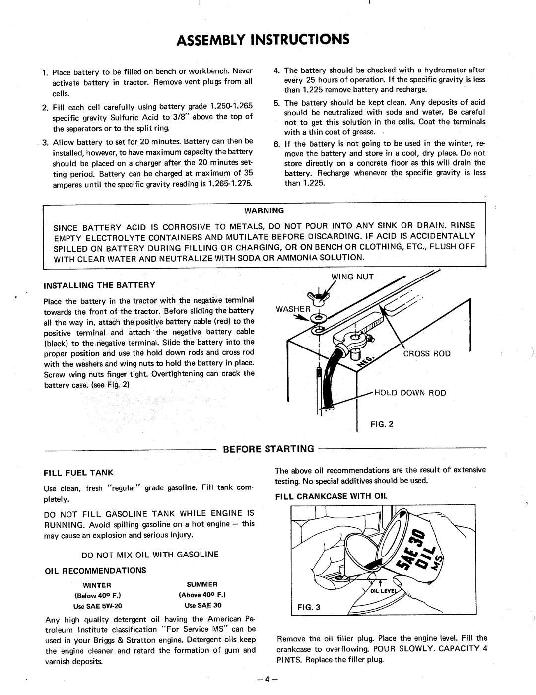 MTD 148-760 10 H.P, 148-860 10 H.P, 148-860 12 H.P manual 