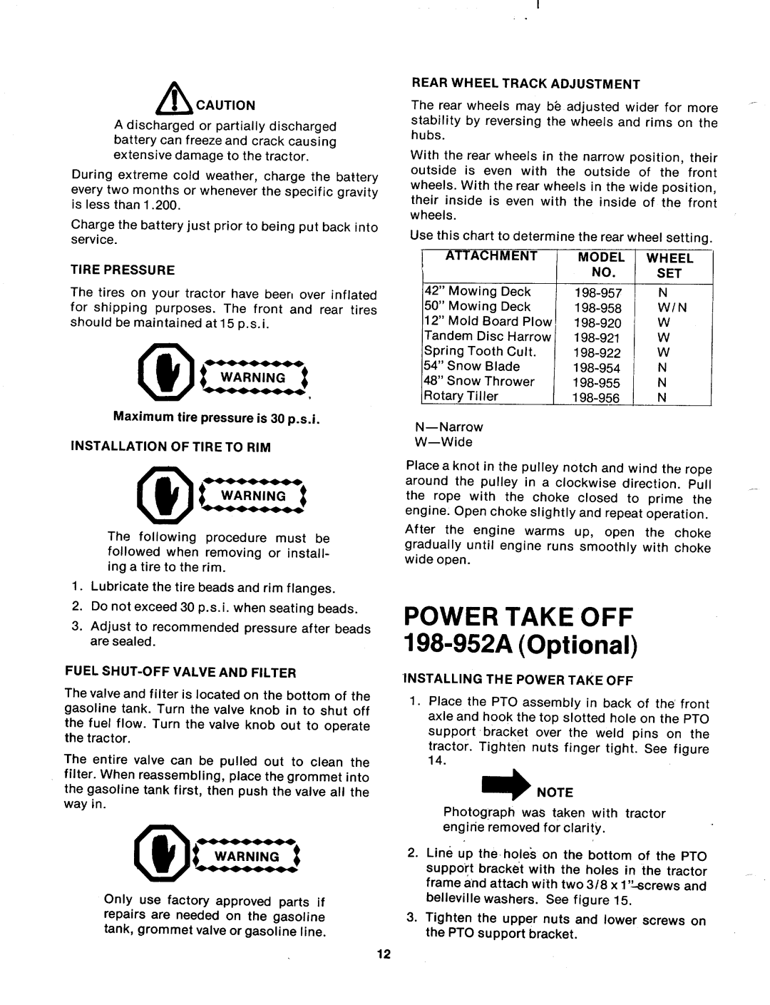 MTD 148-916A, 148-910A manual 