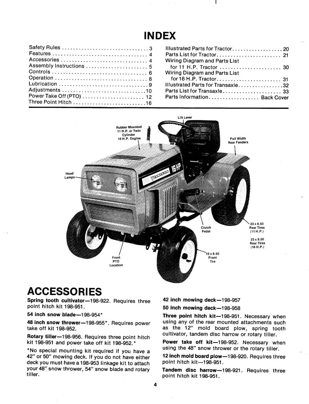 MTD 148-916A, 148-910A manual 