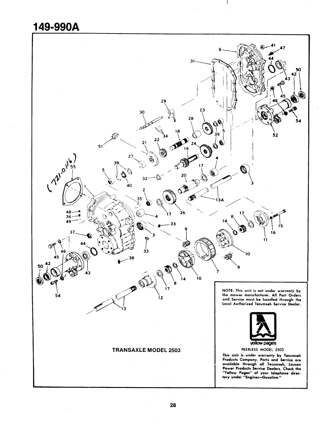 MTD 149-990A manual 