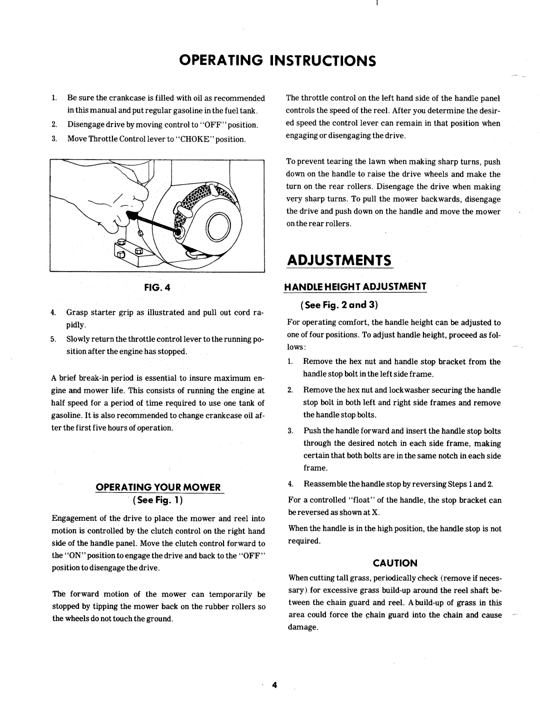 MTD 154-518A manual 