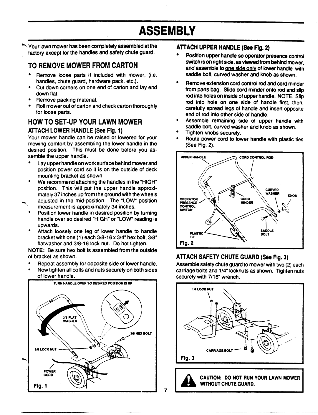 MTD 181-014J000 manual 