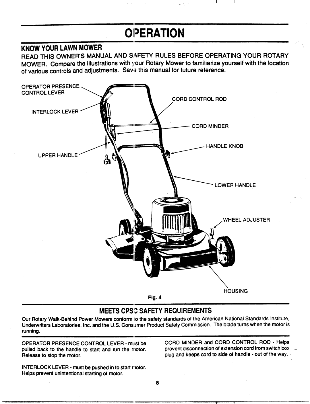 MTD 181-014J000 manual 