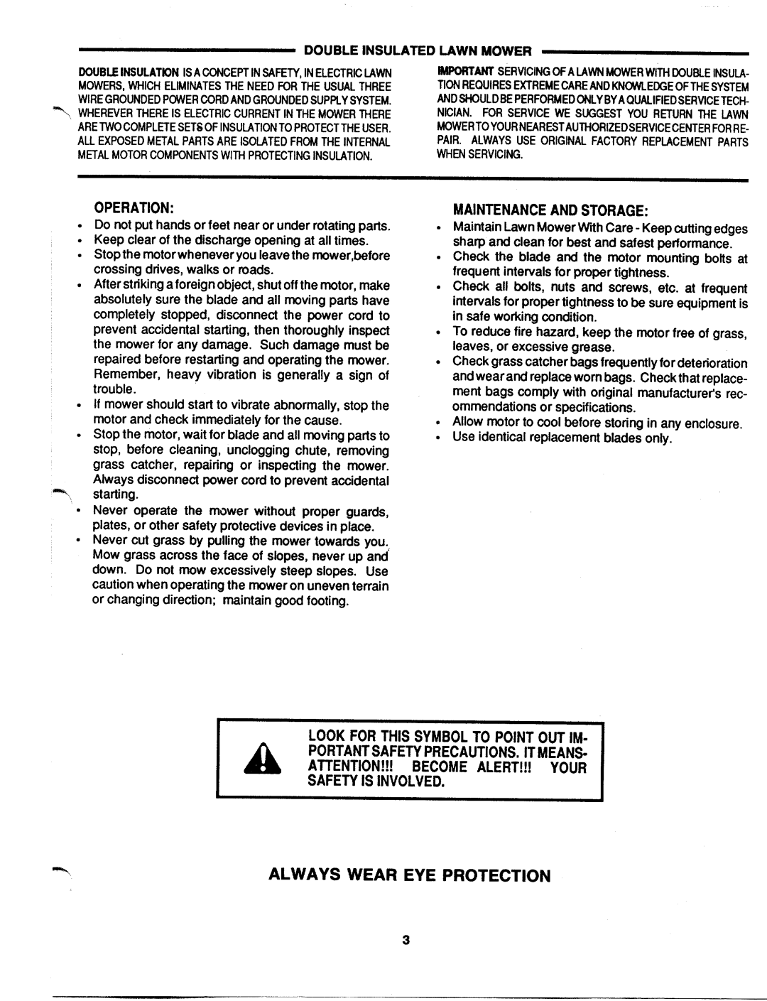 MTD 181-124K002 manual 