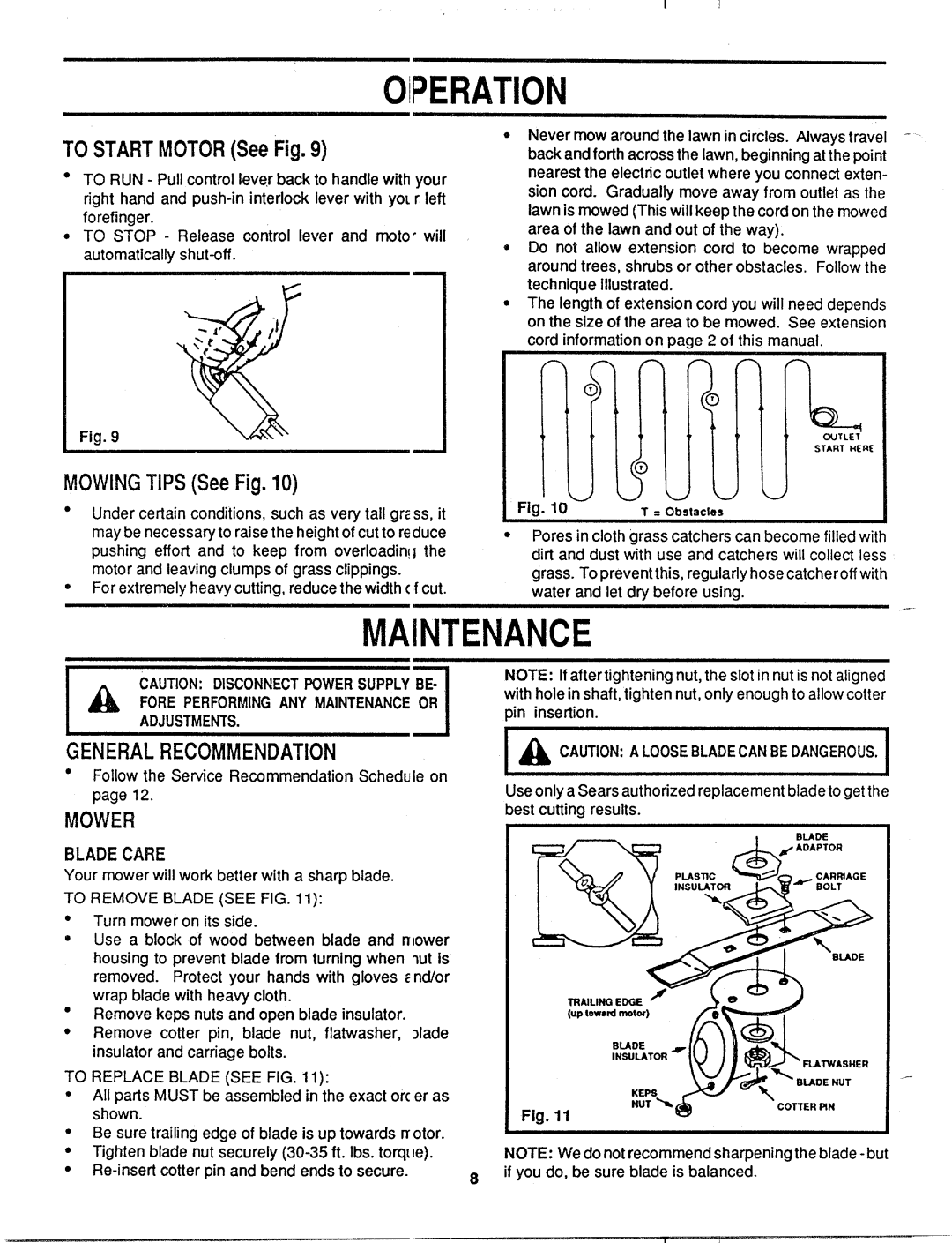 MTD 181-124K002 manual 