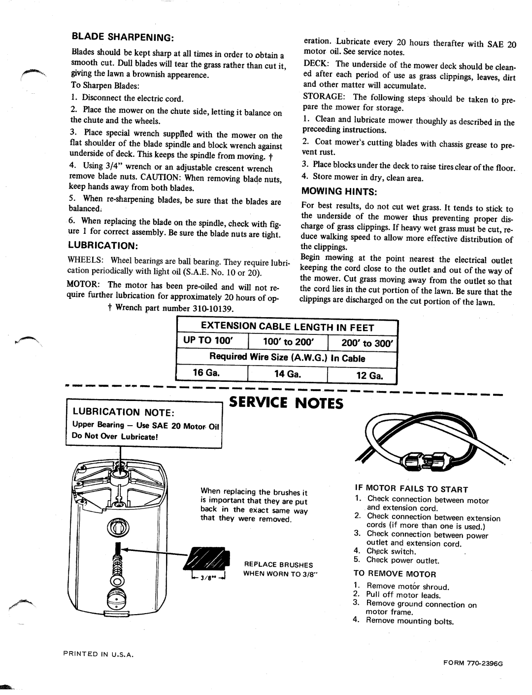 MTD 181-850 manual 
