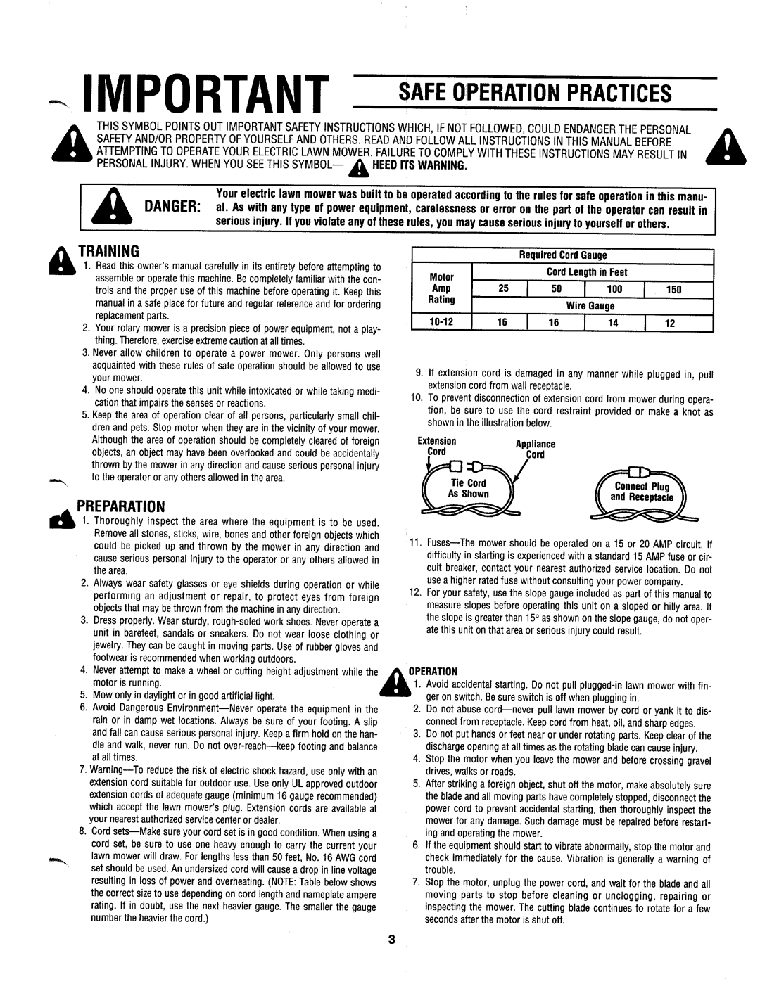 MTD 182-097B000 manual 