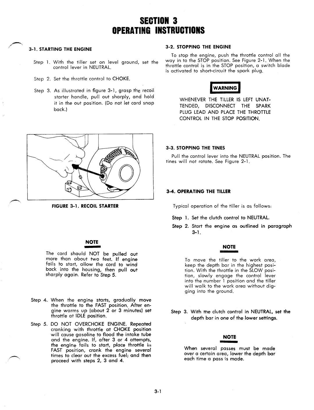 MTD 1850 manual 