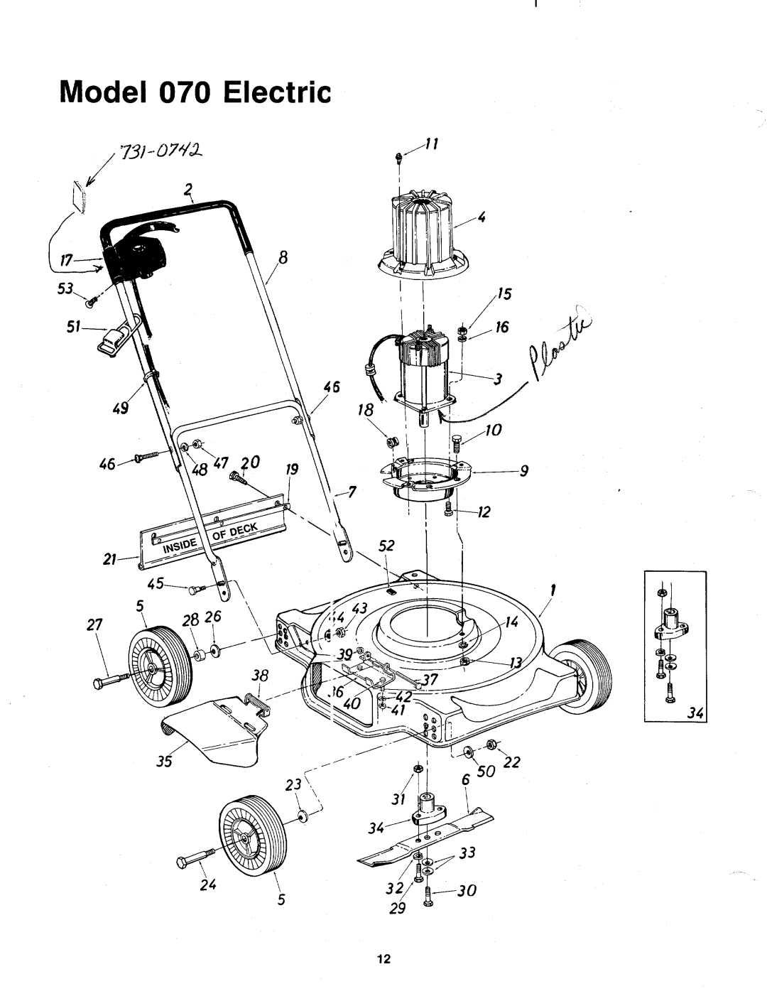 MTD 187-070-000 manual 