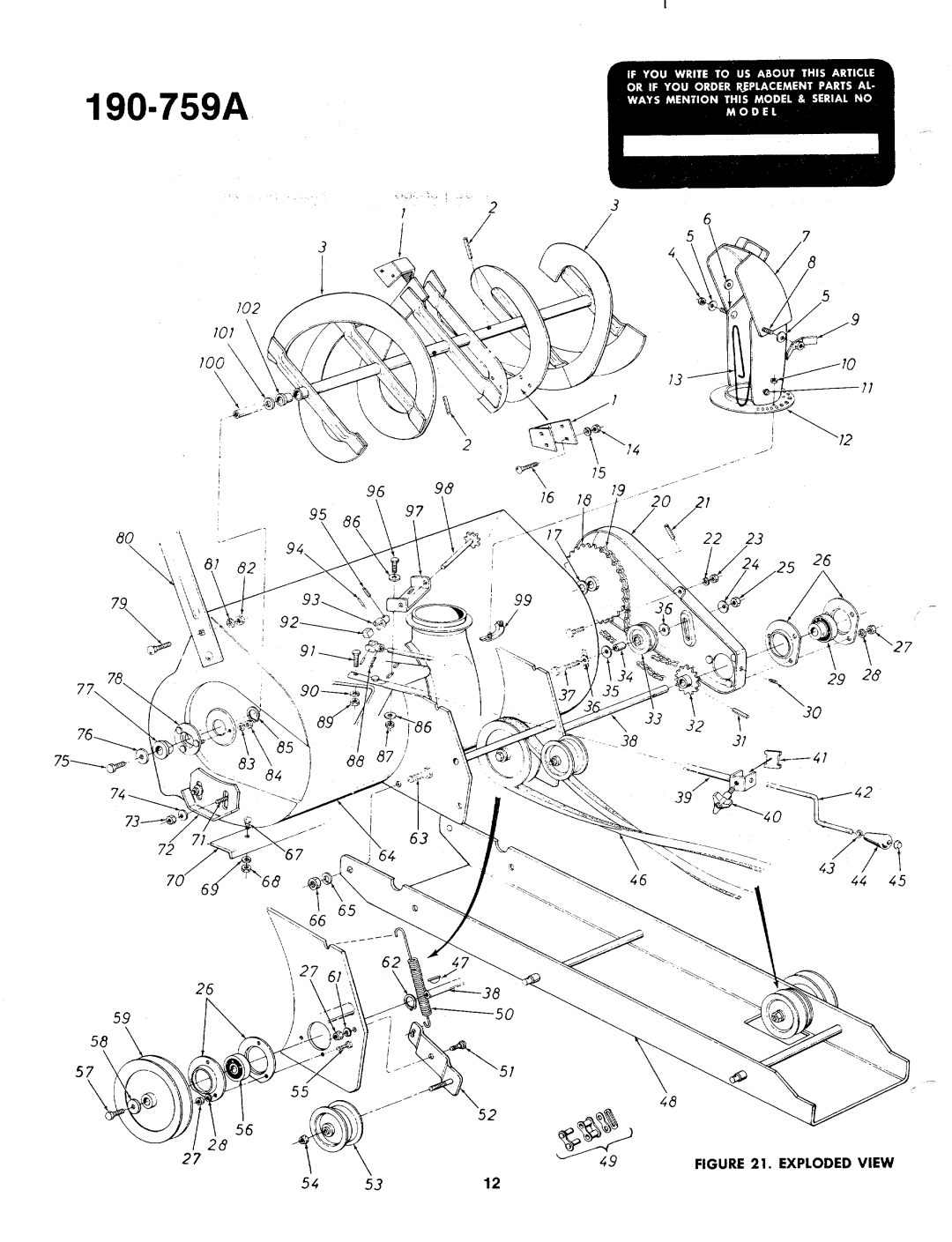 MTD 190-759A manual 