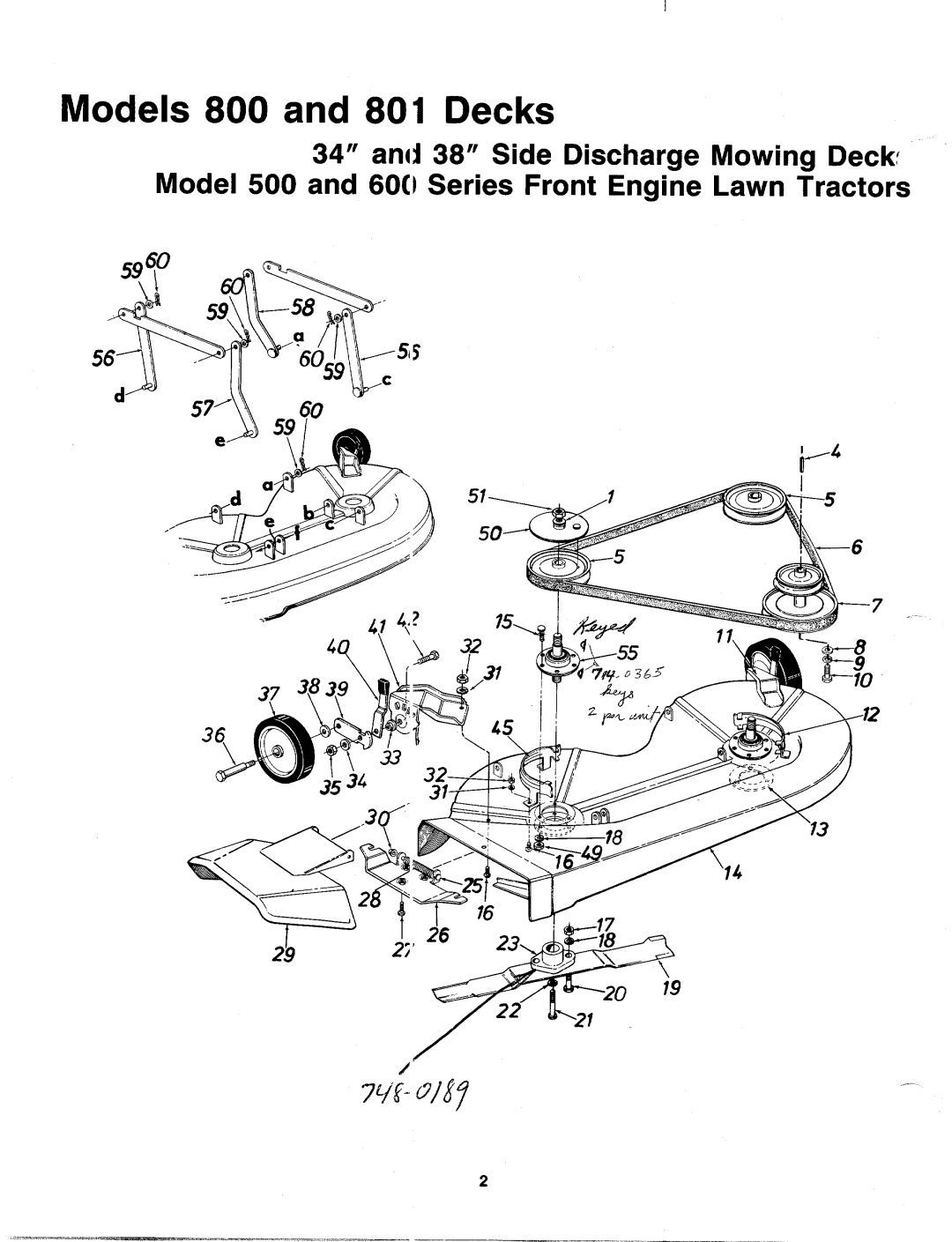 MTD 190-800-000, 190-801-000 manual 