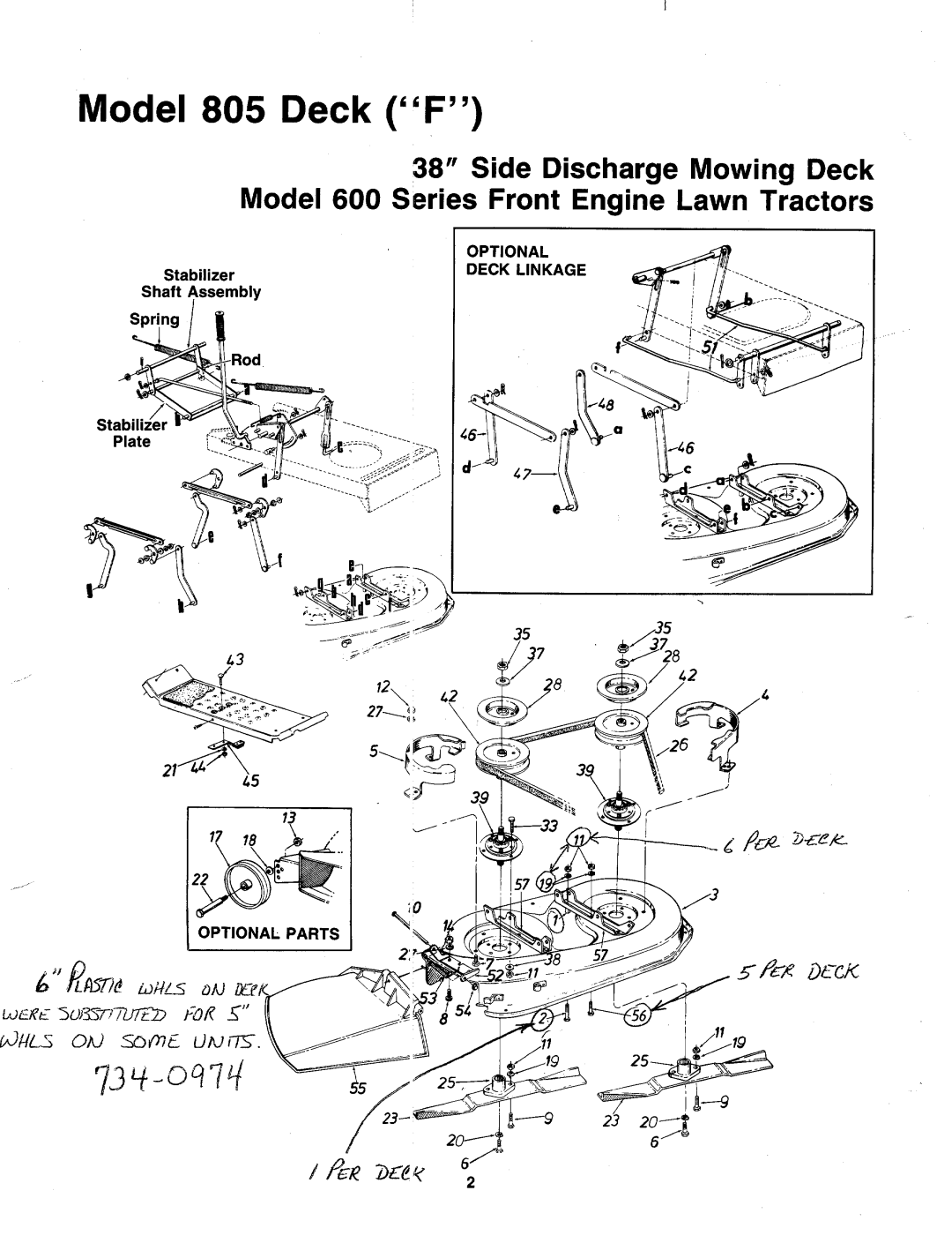 MTD 190-805-000 manual 