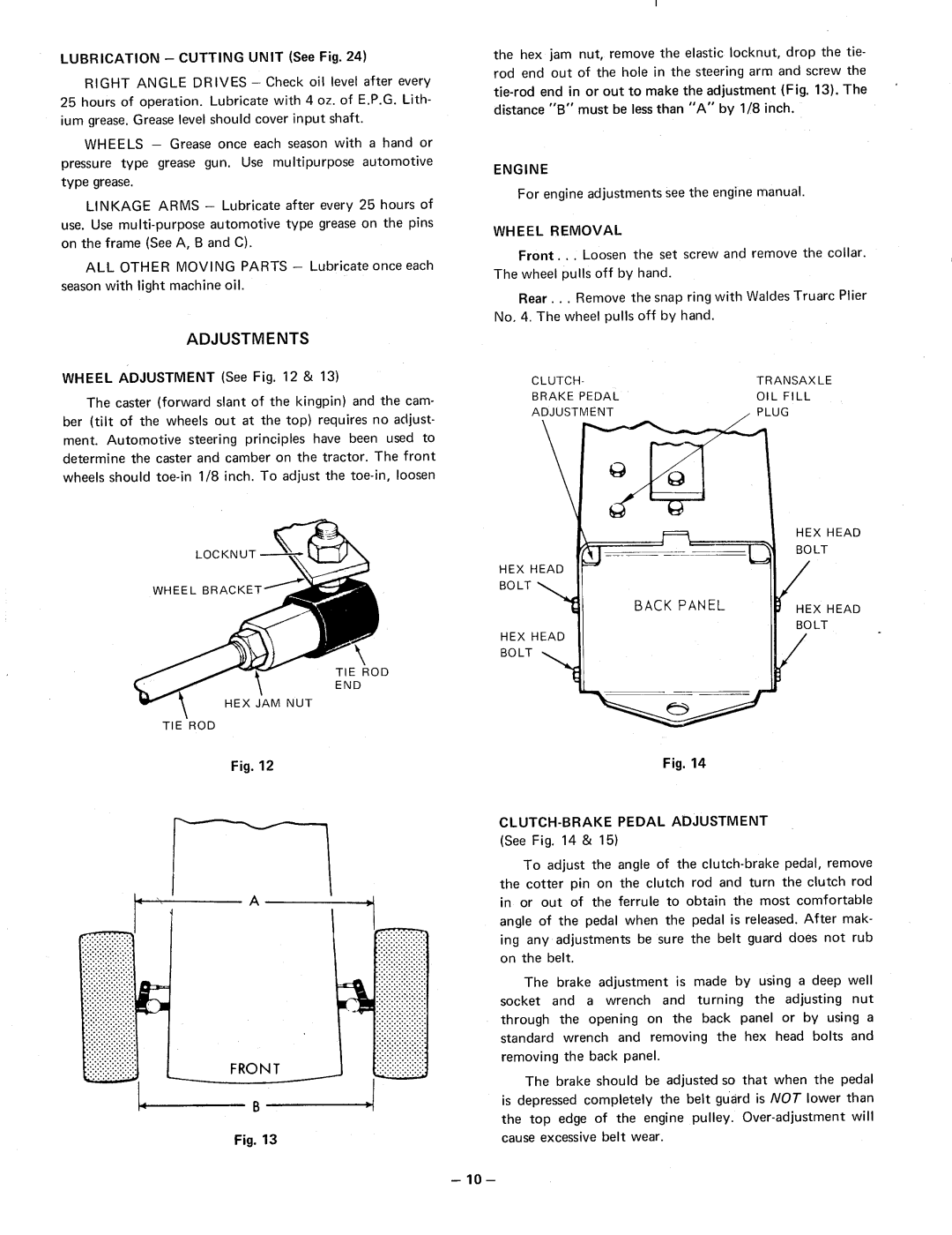 MTD 141-669, 191-651, 141-659 manual 