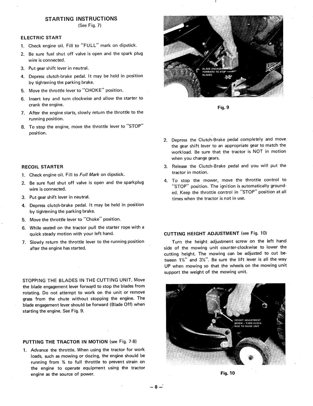 MTD 141-659, 191-651, 141-669 manual 