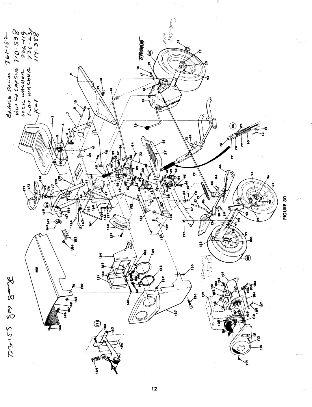 MTD 192-651, 192-615, 142-669 manual 