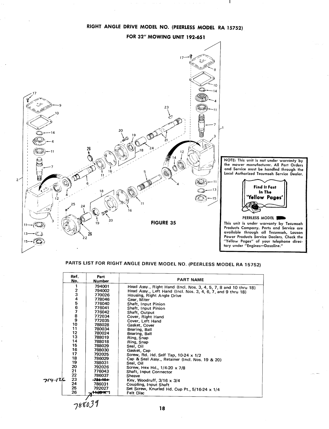 MTD 192-651, 192-615, 142-669 manual 