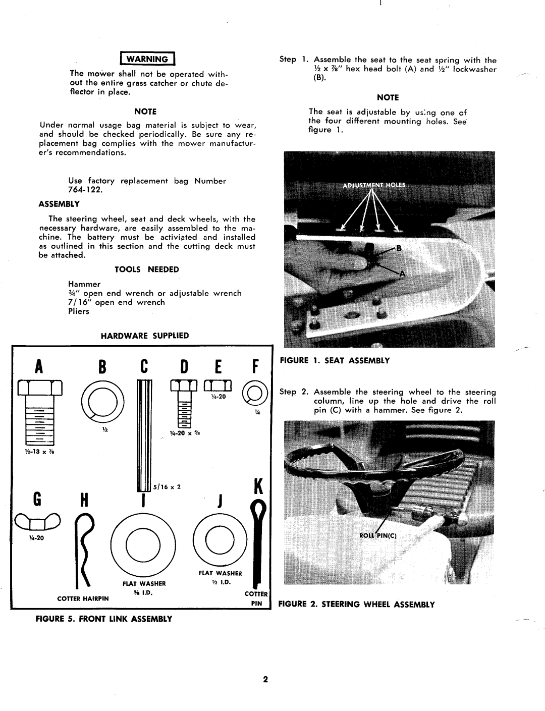 MTD 142-669, 192-651, 192-615 manual 