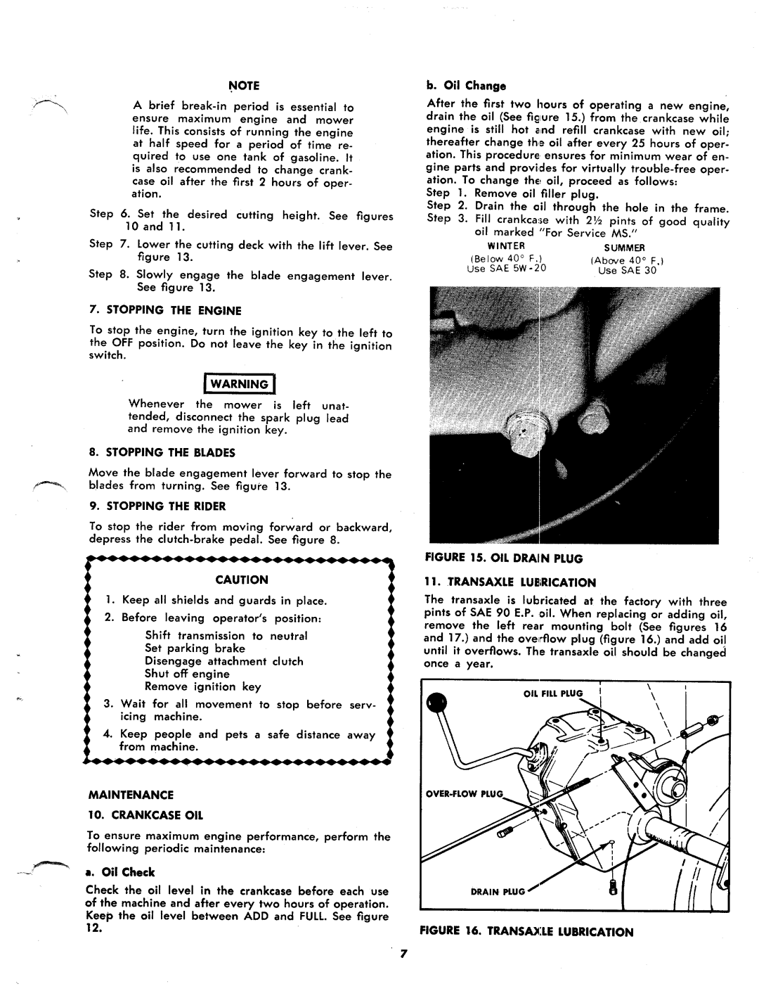 MTD 192-615, 192-651, 142-669 manual 